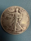 1946 Walking Liberty Half Dollar 90% Silver Very Good to Fine  #3620