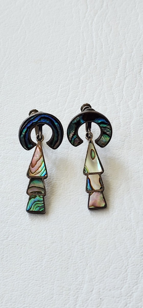 アクセサリー taxco vintage laver made in california Vintage, Taxco, Mexico ,Sterling Silver Aztec Bracelet