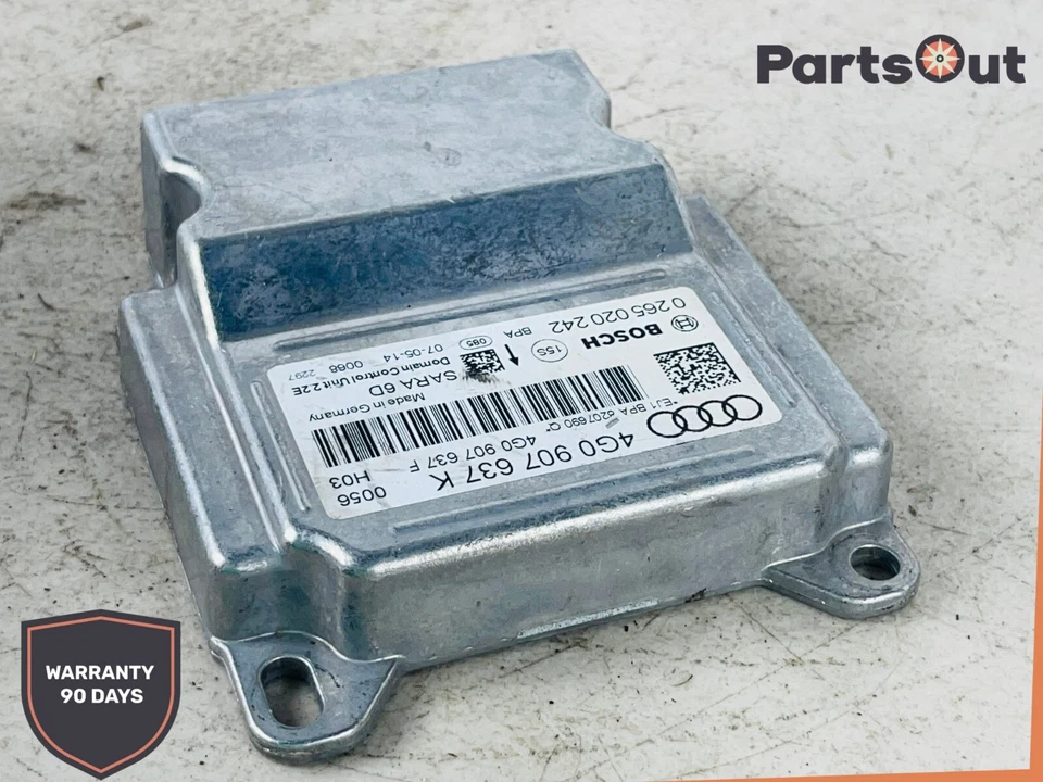 AUDI S6 A6 2016-18 YAW VELOCIDAD COMBINACIÓN SENSOR MÓDULO UNIDAD OEM Foto 3 de 4