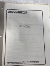 Lodge & Shipley Duomatic 2A Lathe Operating, Servicing Manual & Parts Bulletin