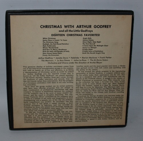 Christmas With Arthur Godfrey - 1953 US 3 x Vinyl 7" EP Box Set - Columbia B-348 - Picture 3 of 5