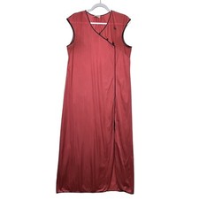 Vintage 70s Diane Von Furstenberg Sheer Long Slip Nightgown House Dress Medium