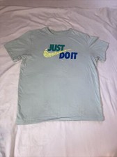 nike tee just do it logo mens L large t shirt   Multicolor