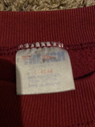Vintage Washington Redskins Sweatshirt 1991 Super Bowl XXVI Size Large - Picture 3 of 4