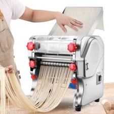 Noodle Machine Stainless Steel Electric Pasta Press Maker Commercial Home 3/9mm