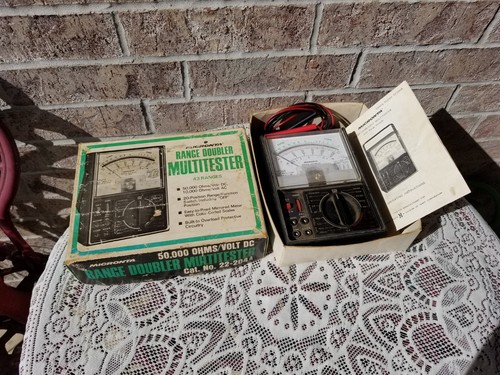 Micronta Range Doubler Multitester 43 Ranges No. 22-204A with Leads Instructions - 第 2/6 張圖片