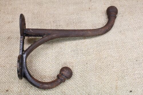 Old Tack Harness Coat Big Hook Large 5 3/4” Horse Barn Rust Vintage Rustic Iron - Picture 3 of 12