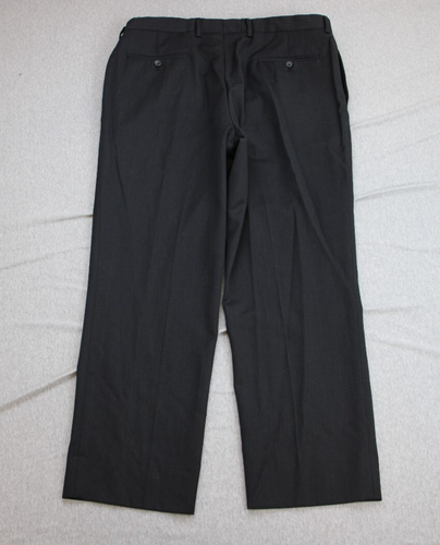 Pronto Uomo Suit Set Men's 42R Black 100% Wool Single Breasted Jacket And Pants - Picture 5 of 16