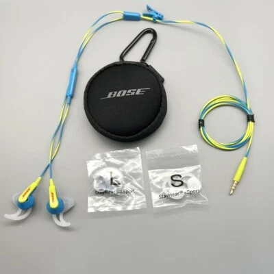 Bose SoundSport Wired 3.5mm Jack Earbuds In-ear Headphones Earbuds-Blue