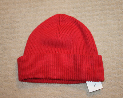 NEW Polo Ralph Lauren Polo Bear Cotton Wool Nylon Ski Beanie