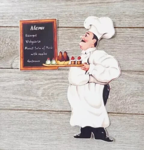 kitchen italian chef wall sticker glossy 9.5 inch chalkboard USA seller ...