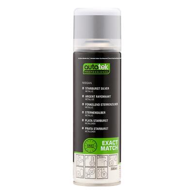 Autotek Nissan Starburst Silver schnelltrocknender Aerosol-Sprühlack 300 ml