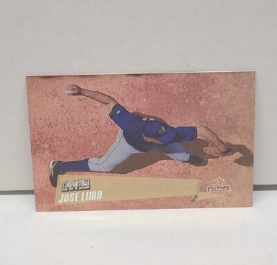 JOSE LIMA 2000 Stadium Club ONE OF A KIND ~ #'d /150 ~ Houston ASTROS