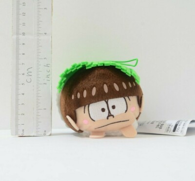 Osomatsu san CHOROMATSU Sushi-Matsu Plush Keychain Anime k929
