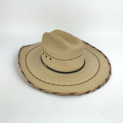 Western Straw Cowboy Hats Retro | eBay