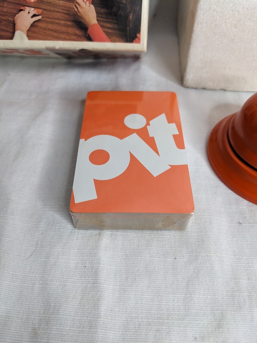 Vintage Unused 1973 Parker Brothers PIT CARD GAME - Sealed Cards
