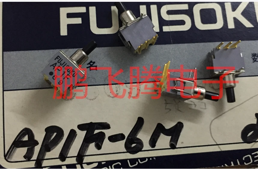 1 pieza FUJISOKU AP1F micro botón interruptor horizontal pierna doblada 3/5 pies restablecimiento de potencia Foto 2 de 4