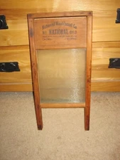 Vintage National Washboard Co. "The Glass King" No. 863 Trade Mark Reg U.S.