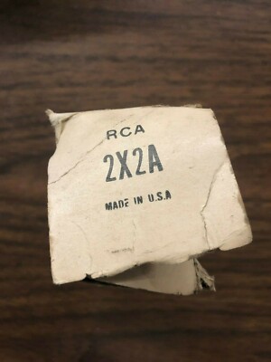 RCA 2X2A Electronic Tube | eBay