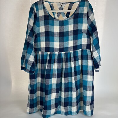 Entro Boutique Women's Size M Blue Ivory Plaid 3/4 Sleeve Dress NWOT | eBay Entro Boutique Women's Size M Blue Ivory Plaid 3/4 Sleeve Dress NWOT | eBay