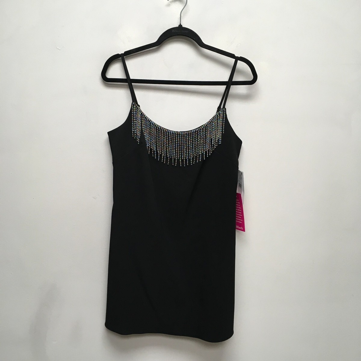 aidan mattox beaded trapeze dress AIDAN MATTOX MD1E207348 V NECK BEADED HALTER main image 0