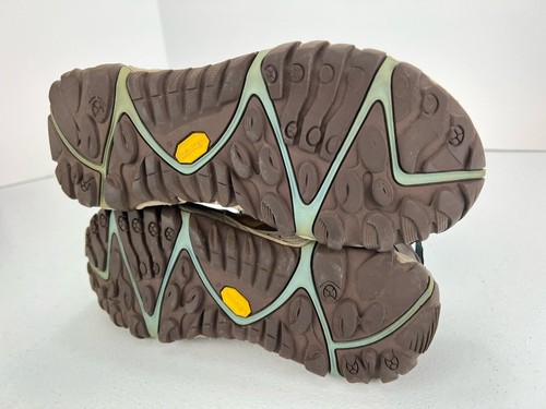 Merrell Size 7 Women's J65470 Brown Sugar/Blue Heaven Hiking Shoes - Picture 7 of 8