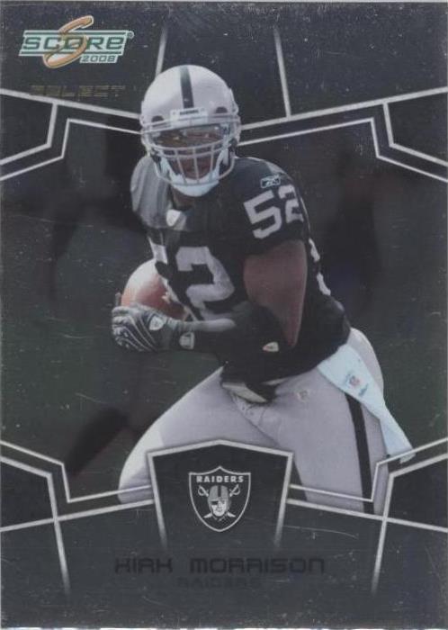 2008 Score Select Kirk Morrison #236 - 1 of 2