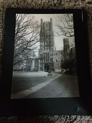 Ely Kathedrale Cambridgeshire Vintage Amateurfotograf Landschaft Szene Foto 