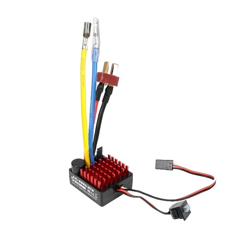 Moteur Brushed 550 Avec Variateur 80A Surpass Hobby Pour Voiture RC 1/10 Et 1/12