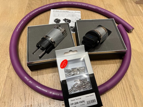Furutech DPS4.1 Power cable 2.0m with Furutech FI50 NCF(R) or ETI Legato - Zdjęcie 3 z 8