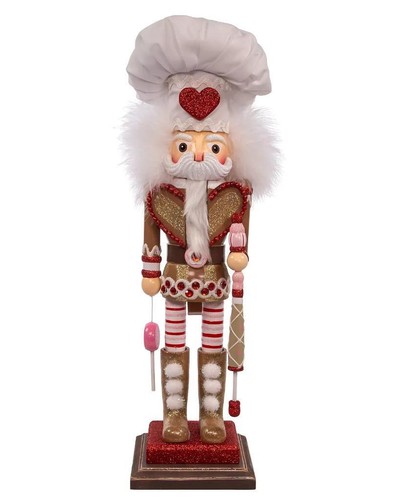 Kurt S Adler 18" Hollywood Gingerbread Chef Nutcracker