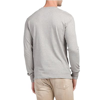 トップス DIESEL Sun-faded longsleeve Henley Tee Women's Layered faded metallic top | Multicolor | Diesel