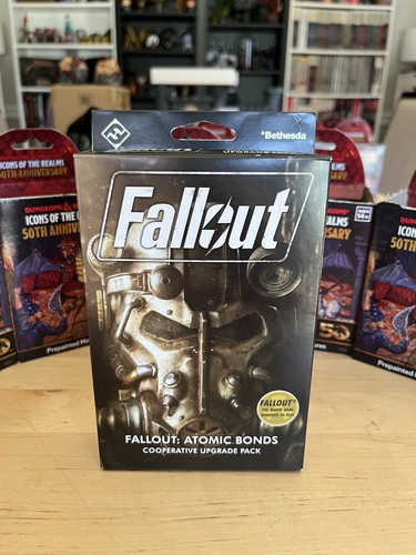 Fallout: Atomic Bonds Board Game Expansion Fantasy Flight new & sealed