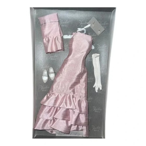 Franklin Mint The Jackie Doll Accessories Pink Embassy Gown Ensemble New - Picture 2 of 3
