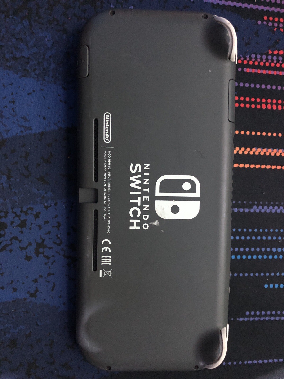 Nintendo Switch Lite Handheld Games Console (Grey) FAULTY 45496453183