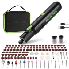 WORKPRO 7.2V Cordless Rotary Tool 6 Variable Speed 117PC Accessory Type-C Charge