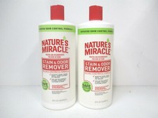 Natures Miracle 32 oz. Enzymatic Stain and Odor Remover for Floors - Lot of 2