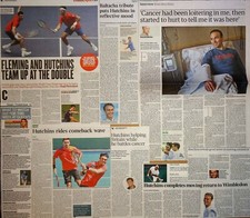 Ross Hutchins - clippings/cuttings/articles