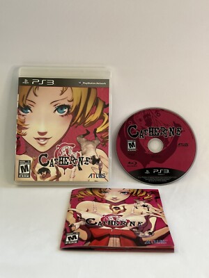 PS3 Catherine (Alternate Cover) (Sony PlayStation 3, 2011) w