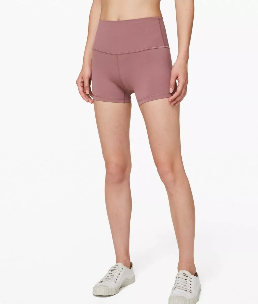 NEW LULULEMON ALIGN SHORTS 4 SPANISH ROSE PINK MULTIPLE SIZES