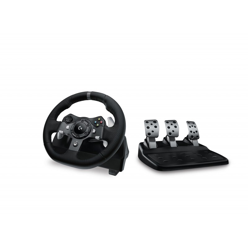 Logitech G G920 Driving Force Racing Wheel Nero USB 2.0 Sterzo + Pedali Analogic