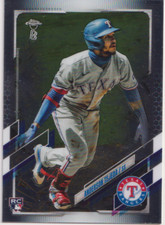2021 Topps Chrome Ben Baller #184 Anderson Tejeda RC Texas Rangers
