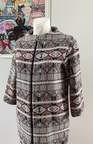 Bogner Abrigo Jacquard Estampado Étnico - Talla 36 - NP 999 € - - Imagen 3 de 7
