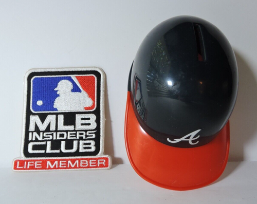 Atlanta Braves Helm Bank 1973 und ein MLB Insider Patch