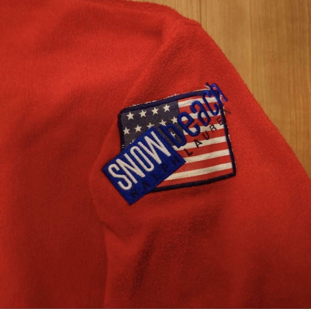 Polo by Ralph Lauren 1993 SNOW BEACH XL Original Size XL Red