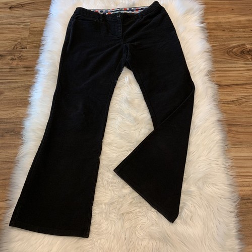 BODEN Soft Black Bootcut Flare Pants 