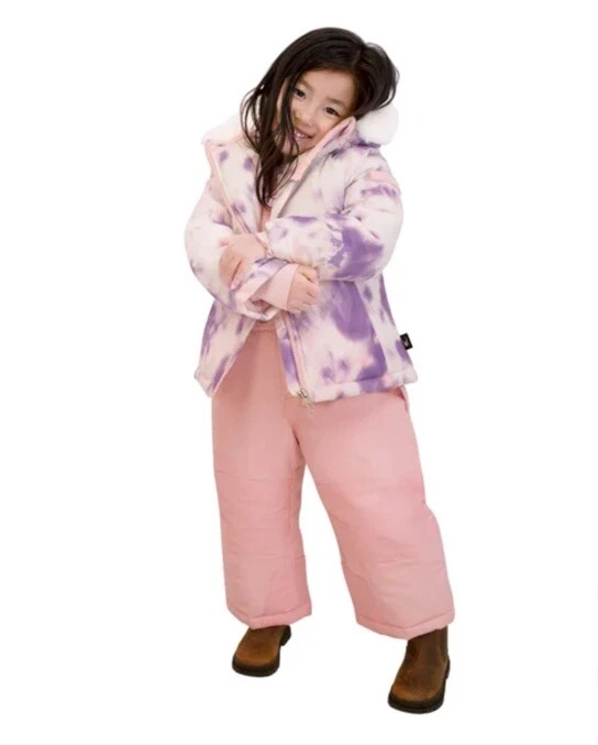 Spyder Kids' 2-piece Snowsuit Size 5 Pink Weather Resistant New - Image 2 of 4
