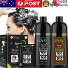 DEXE Black Hair Shampoo Instant 5-Min Hair Color Dye Permanent (🥇USA SELLER)