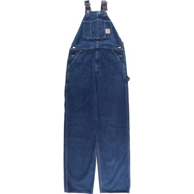Carhartt denim overalls made in the USA, men's size w36 Carhartt denim overalls made in the USA, men's size w36