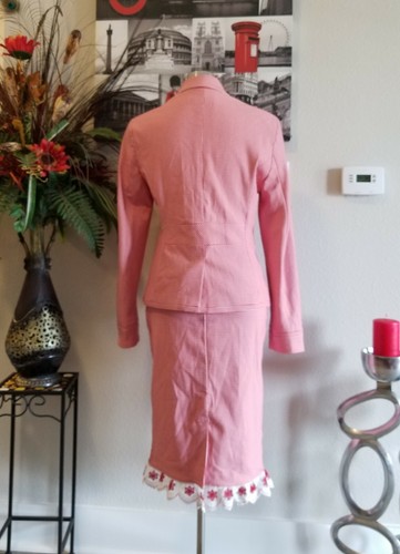 7th Avenue Design Studio 2pcs Skirt Suit. Skirt Size small, jacket size 12 - Picture 4 of 12